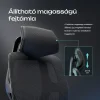 Ergonomikus irodai szék, forgószék, fekete hálós (E13 BLACK) thumbnail