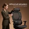 Ergonomikus irodai szék, forgószék, fekete hálós (E13 BLACK) thumbnail
