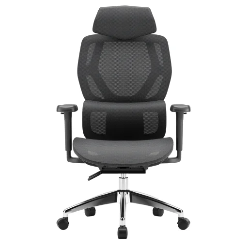 Ergonomikus irodai szék, forgószék, fekete hálós (E13 BLACK) - 15