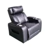 Luxus elektromos relax fotel, lábtartóval, pohártartóval, világítással AirLeather fekete thumbnail