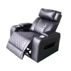 Luxus elektromos relax fotel, lábtartóval, pohártartóval, világítással AirLeather fekete thumbnail