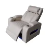 Luxus elektromos relax fotel, lábtartóval, pohártartóval, világítással AirLeather bézs thumbnail