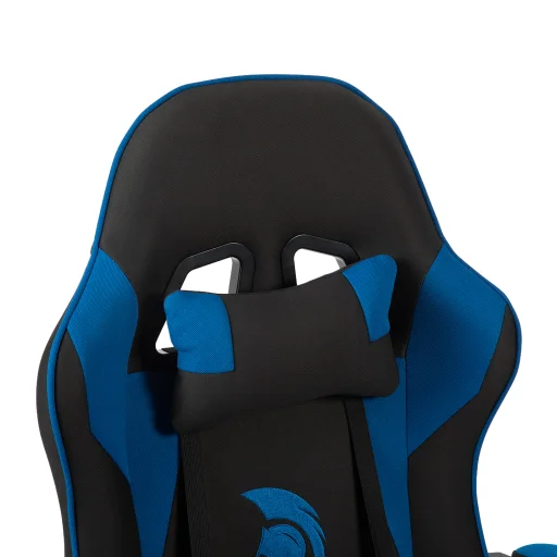 Szövet Gamer szék Warrior Basic 1-F kék-fekete - 7