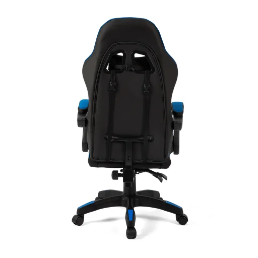 Szövet Gamer szék Warrior Basic 1-F kék-fekete - 8
