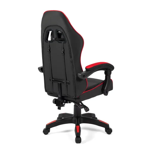 Szövet Gamer szék Warrior Basic 1-F piros-fekete - 10