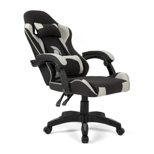 Szövet Gamer szék Warrior Basic 1-F fekete-szürke - 5