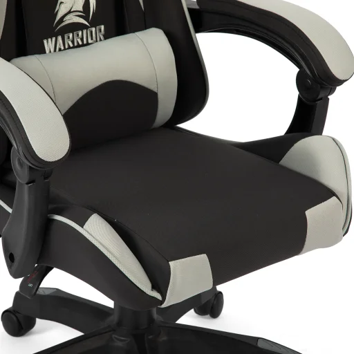Szövet Gamer szék Warrior Basic 1-F fekete-szürke - 6