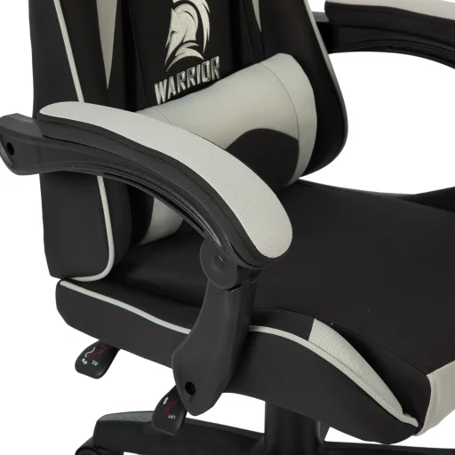 Szövet Gamer szék Warrior Basic 1-F fekete-szürke - 7