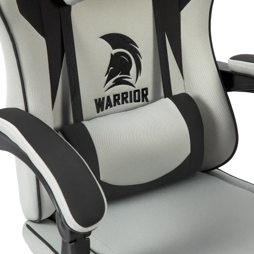 Szövet Gamer szék Warrior Basic 1-F szürke-fekete - 3