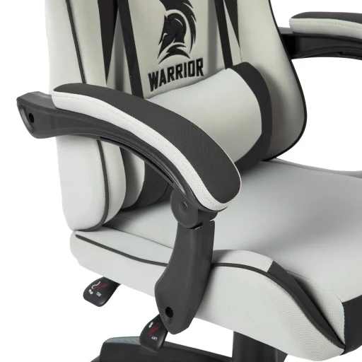 Szövet Gamer szék Warrior Basic 1-F szürke-fekete - 5
