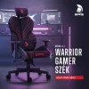 Warrior gamer szövet szék fekete-piros (MC196-3-1) thumbnail