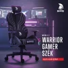 Warrior gamer szövet szék fekete-fehér (MC196-3-1) thumbnail