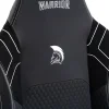 Gamer szék fekete-fehér WARRIOR (RL-552) thumbnail
