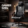 Gamer szék fekete-fehér WARRIOR (RL-552) thumbnail