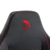 Gamer szék fekete-piros, lábtartóval Warrior (RL-511O) thumbnail