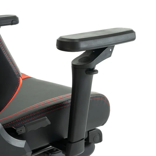 Gamer szék fekete-piros, lábtartóval Warrior (RL-511O) - 18