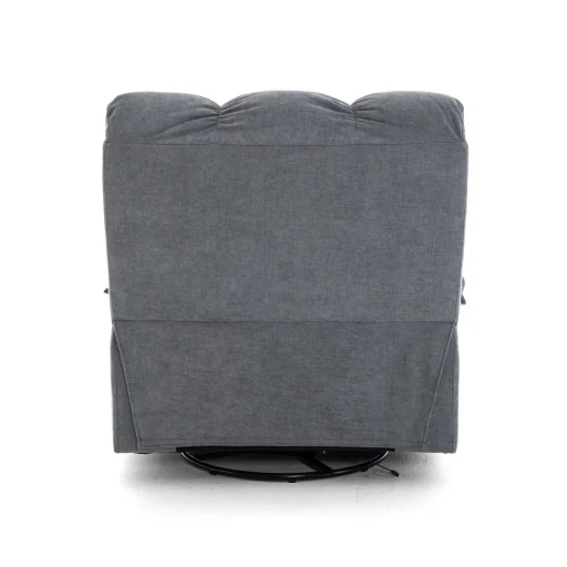 Elektromos relax fekvőfotel szürke zsenília szövet (JN-D8118A30)  - 6