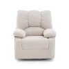 Elektromos relax fekvőfotel bézs zsenília szövet (JN-D8118A30)  thumbnail