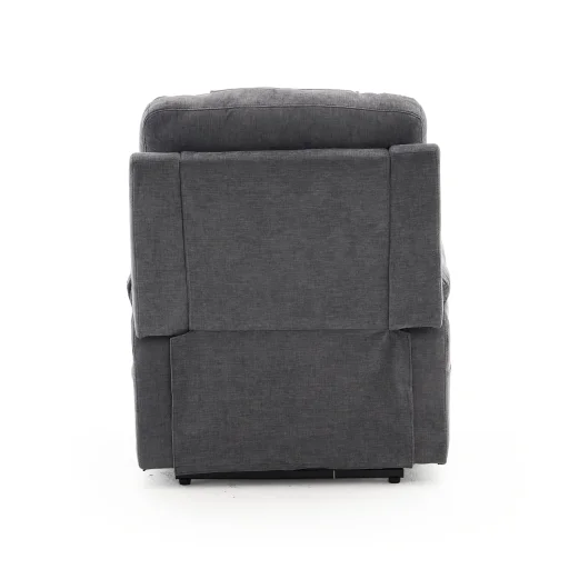 Felállást segítő relax elektromos fekvőfotel, szürke zsenilia szövet (JN-L8016A51) - 6