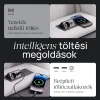 Luxus, háromszemélyes fekvőfotel, relax fotelágy elektromosan dönthető háttámlával, pohártartóval és világítással szürke bársony szövet (L26017-7406) thumbnail
