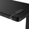 Elektromosan, elektronikusan állítható magasságú íróasztal fekete lappal (ET119WC-BLACK-WOODBLACK)  thumbnail