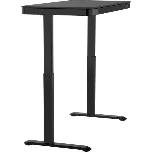 Elektromosan, elektronikusan állítható magasságú íróasztal fekete lappal (ET119WC-BLACK-WOODBLACK)  - 8